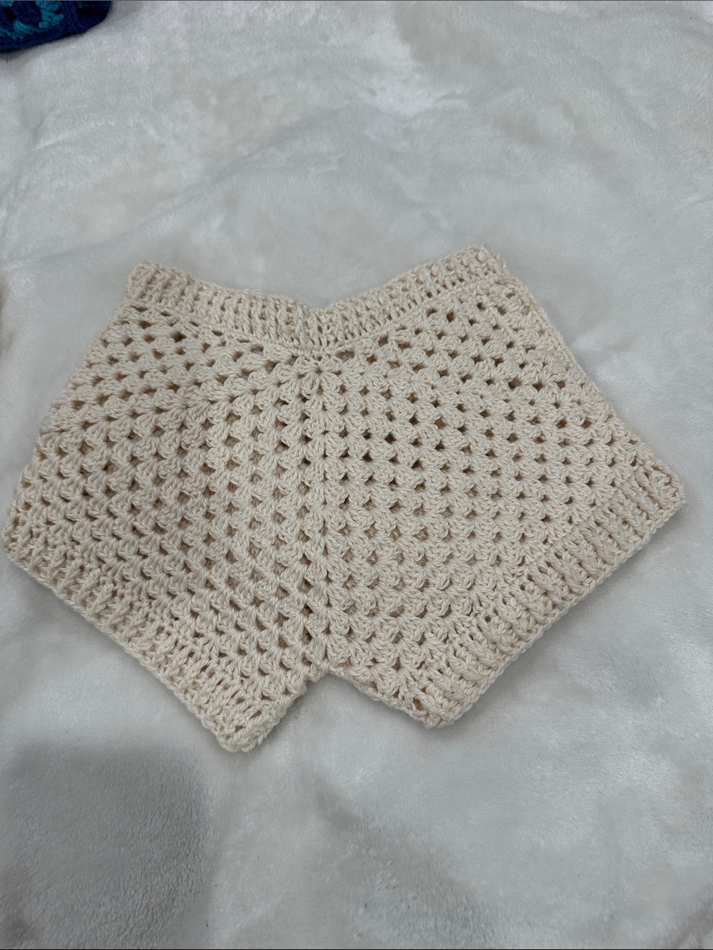 Crochet Knit by short for baby girl Shorts - Soft Summer Layer cotton